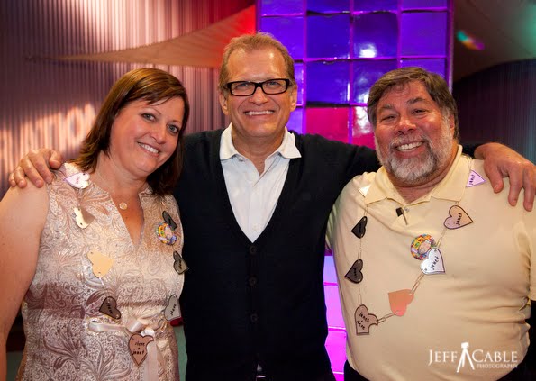Jeff Cable's Blog: EXCLUSIVE! Steve Wozniak's 60th Birthday Surprise Party