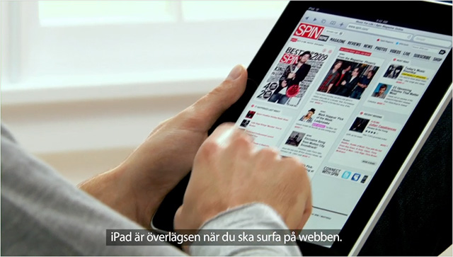Apple - iPad - Bästa sättet att uppleva webben, e-post och bilder