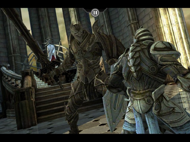 Infinity Blade for iPhone 3GS, iPhone 4, iPod touch (3rd generation), iPod touch (4th generation), and iPad on the iTunes App Store