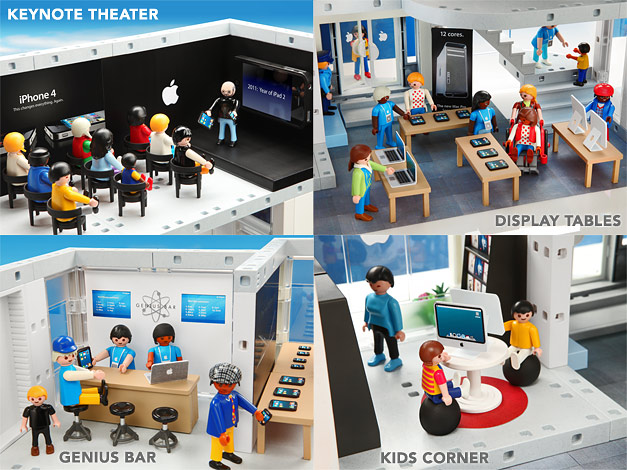 April Fools: ThinkGeek’s Playmobil Apple Store | Appletell
