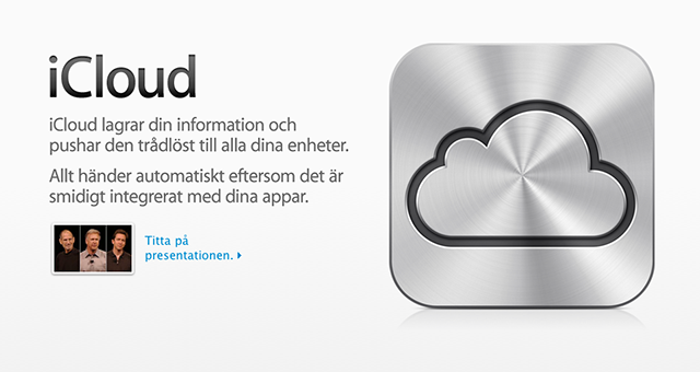 Apple - iCloud - The new way to store and access your content.