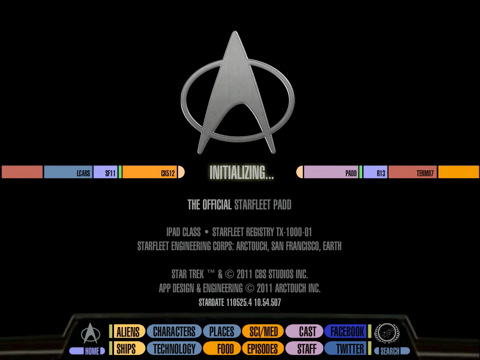 Star Trek PADD for iPad on the iTunes App Store