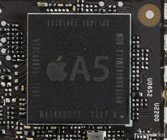 Update - 32-nm Apple A5 in the Apple TV 3 - and an iPad 2! » Technology Blog » Chipworks