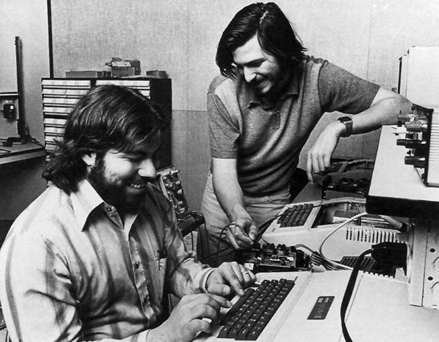 est100 一些攝影(some photos): Steve Jobs and Steve Wozniak ( Jobs and Woz ) 史蒂夫·賈伯斯 和 史蒂夫·沃茲尼克