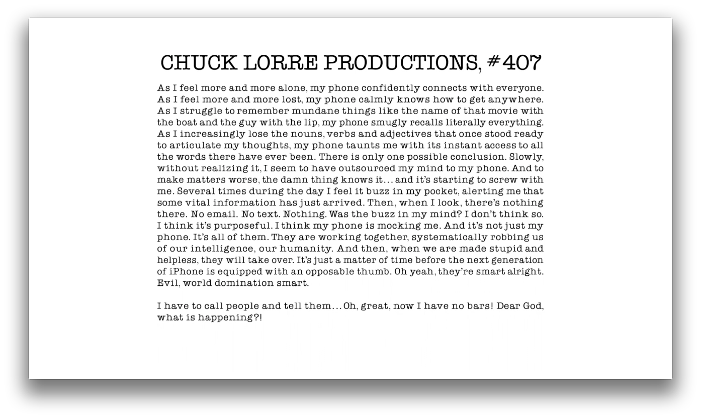 CLP - Vanity Card #407