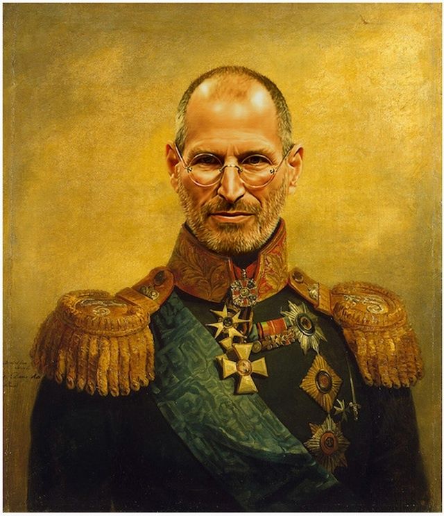 This Portrait Of Russian General Steve Jobs Is Now Ready To Grace Your Living Room | Cult of Mac