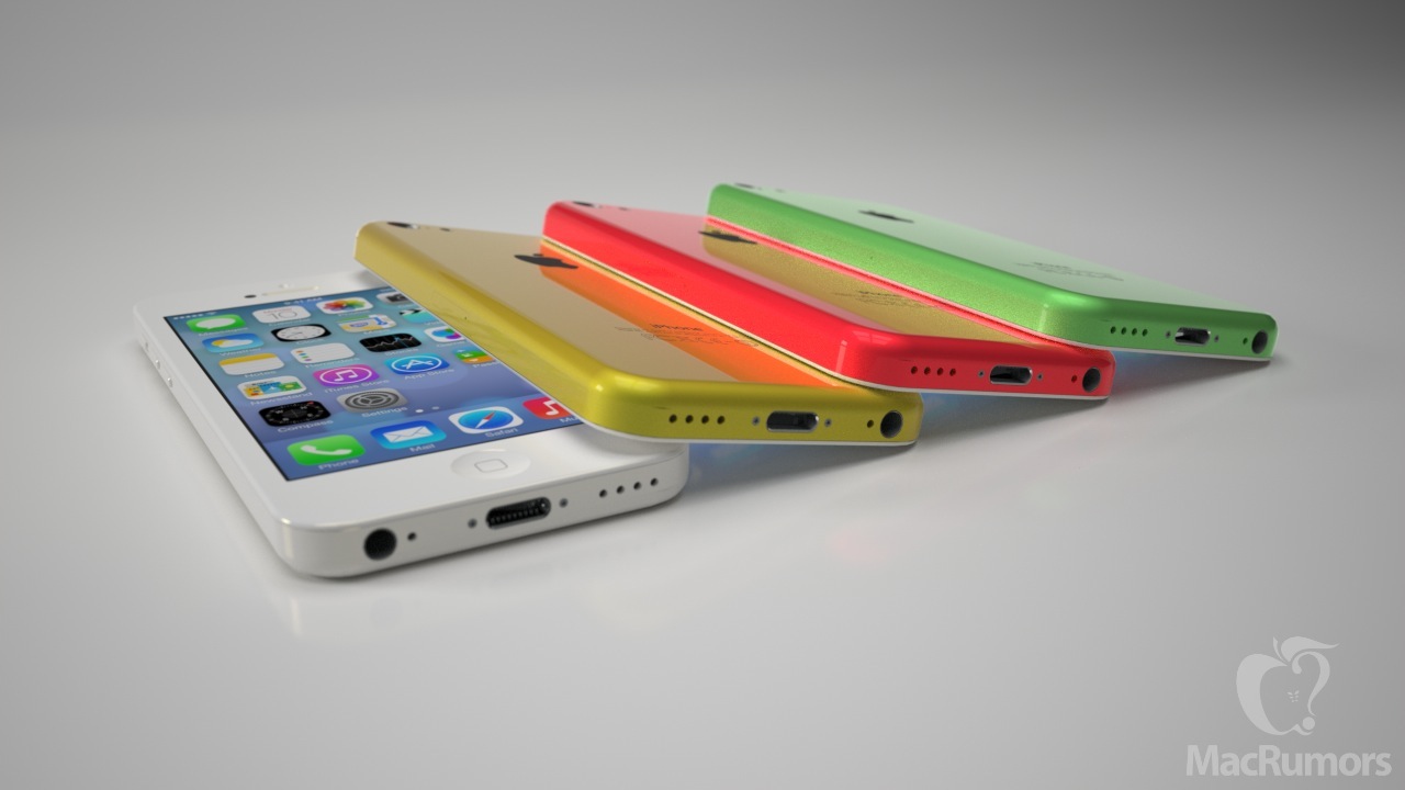 iPhone 5C rendering