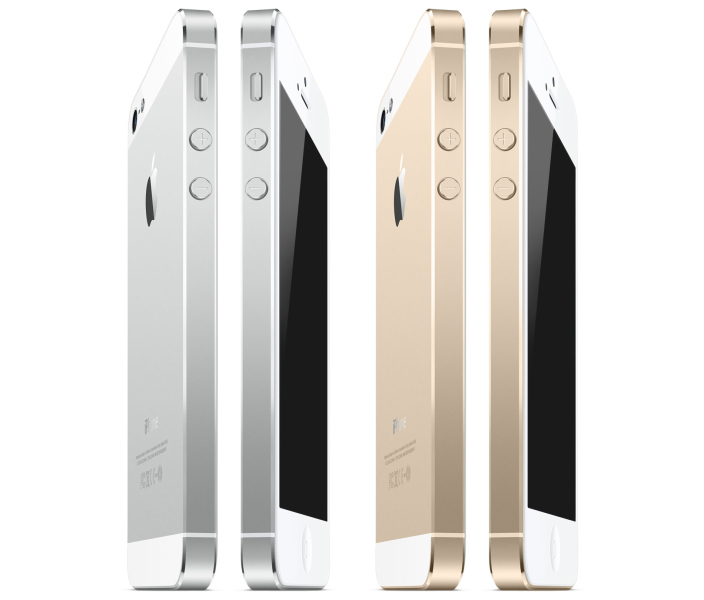 iPhone 5S vit champagne