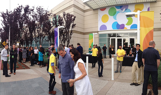 Apple event Cupertino