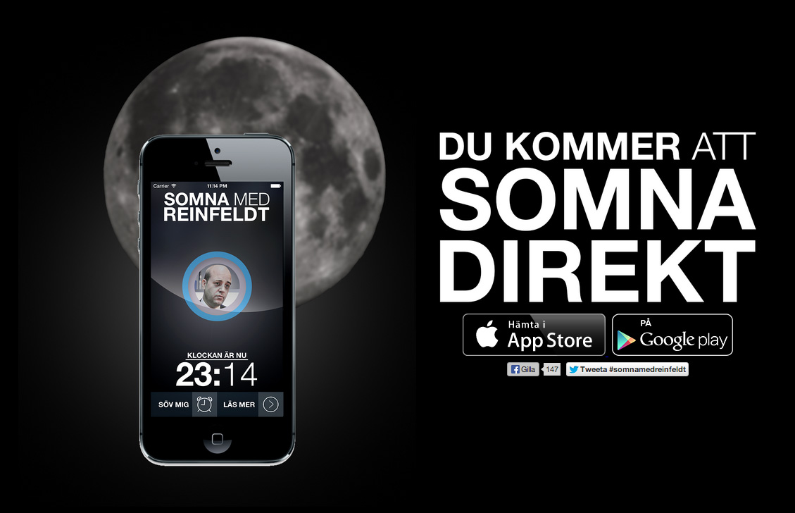Somna med Reinfeldt
