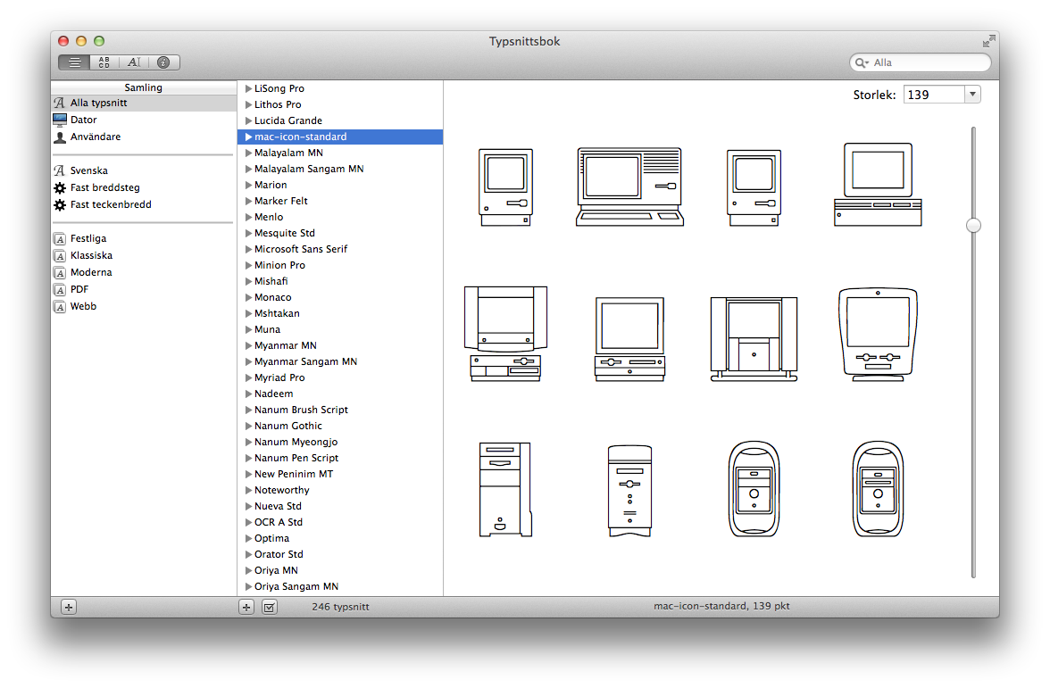 Mac Icon Standard
