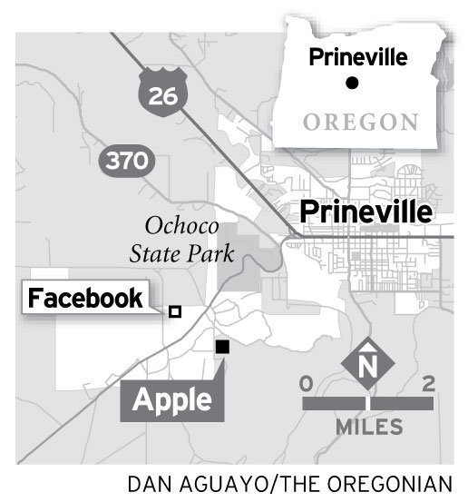 Apple Prineville Oregon datacenter