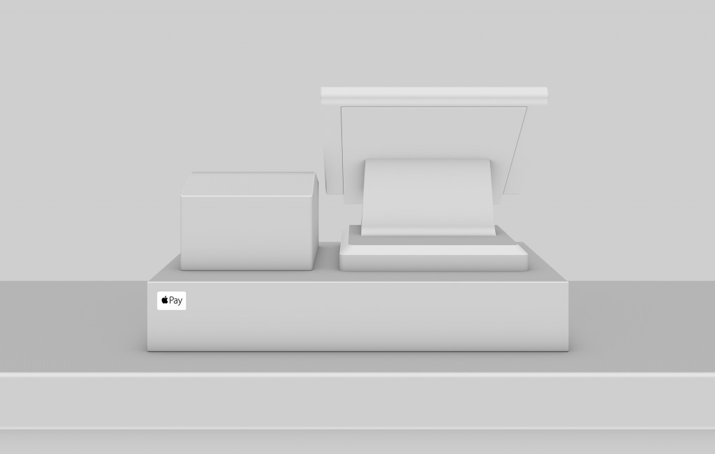 Apple Pay glass and register decals