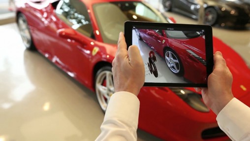 Ferrari Augmented Reality Showroom