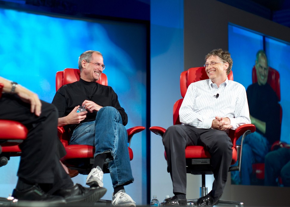 Steve Jobs, Bill Gates