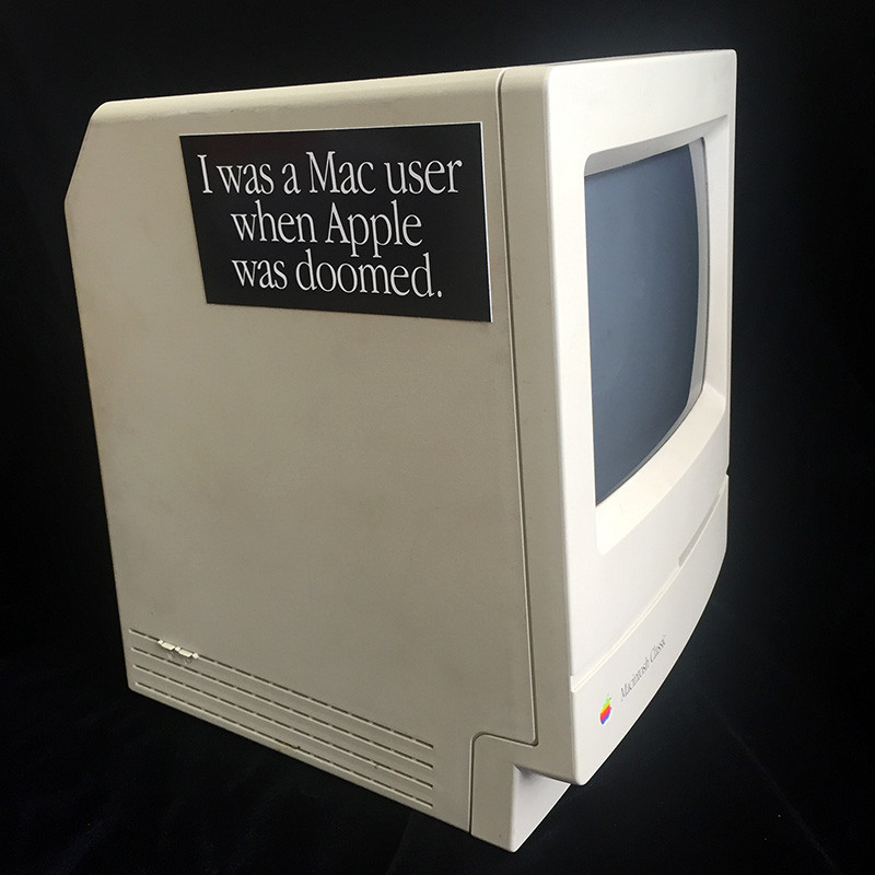 I was a Mac user when Apple was doomed.
