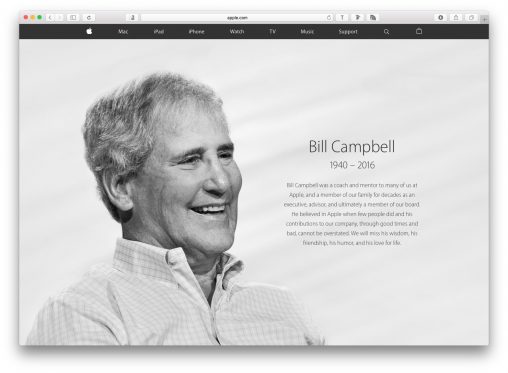 Apple Bill Campbell
