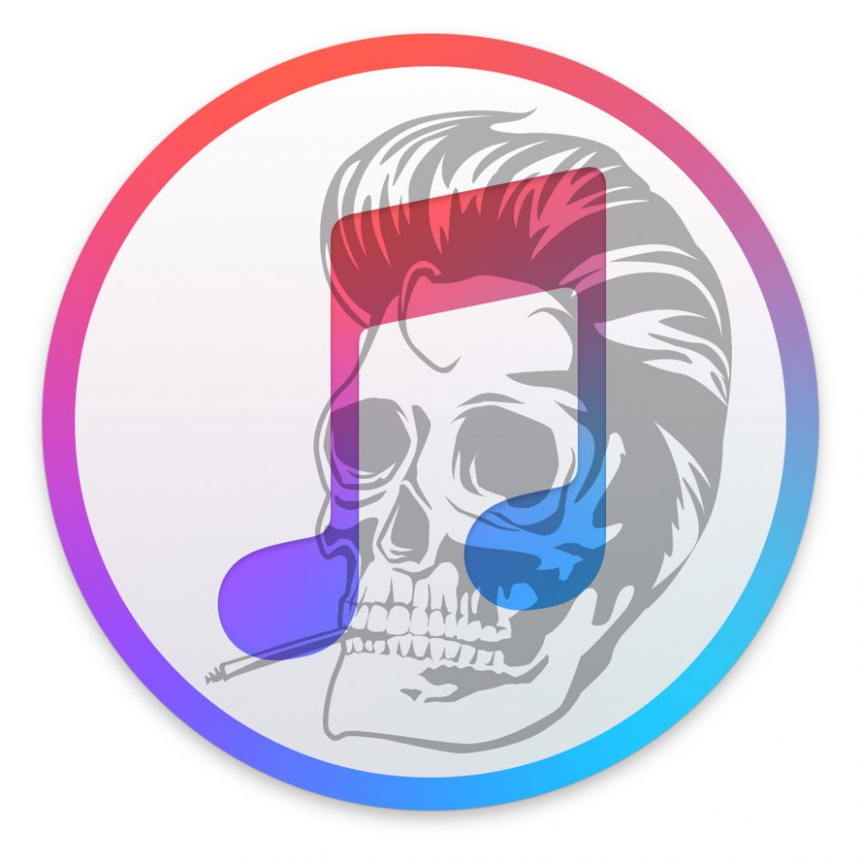 iTunes skull