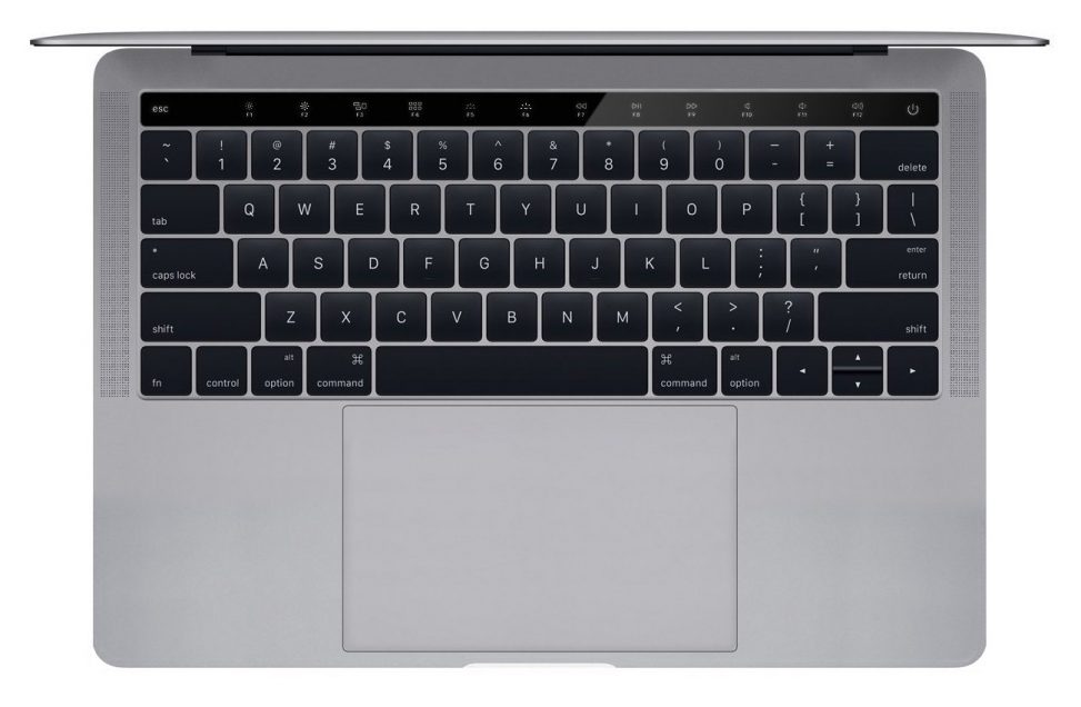 MacBook Pro OLED fn keys