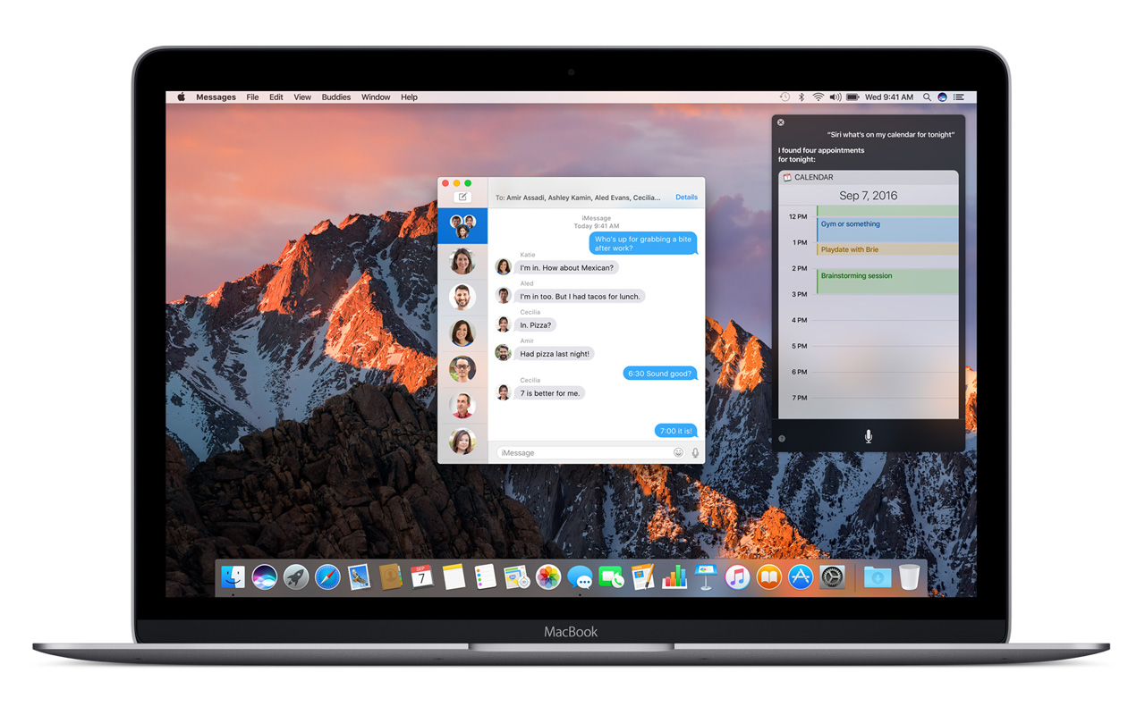 MacBook macOS Sierra