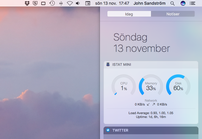 iStat Mini MaxiMac