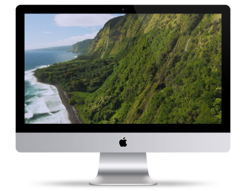 Aerial screen saver