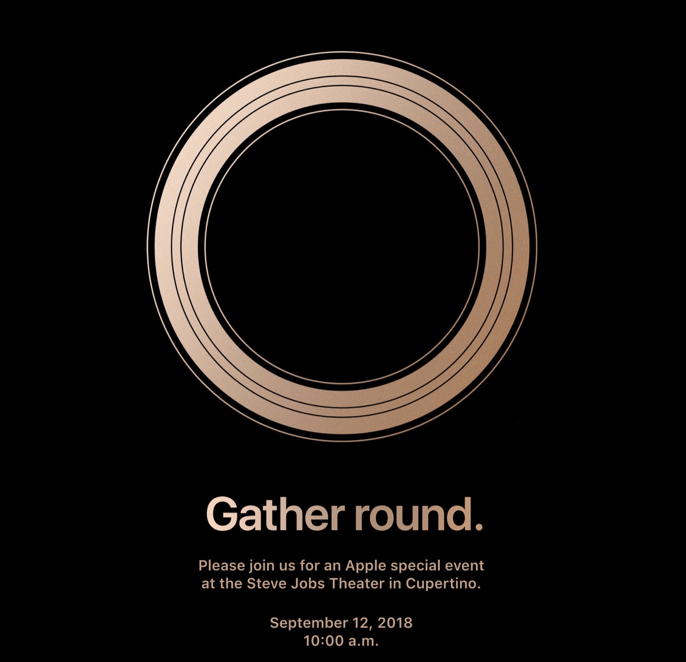 Gather Round Apple Special Event