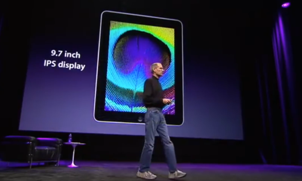 iPad Steve Jobs