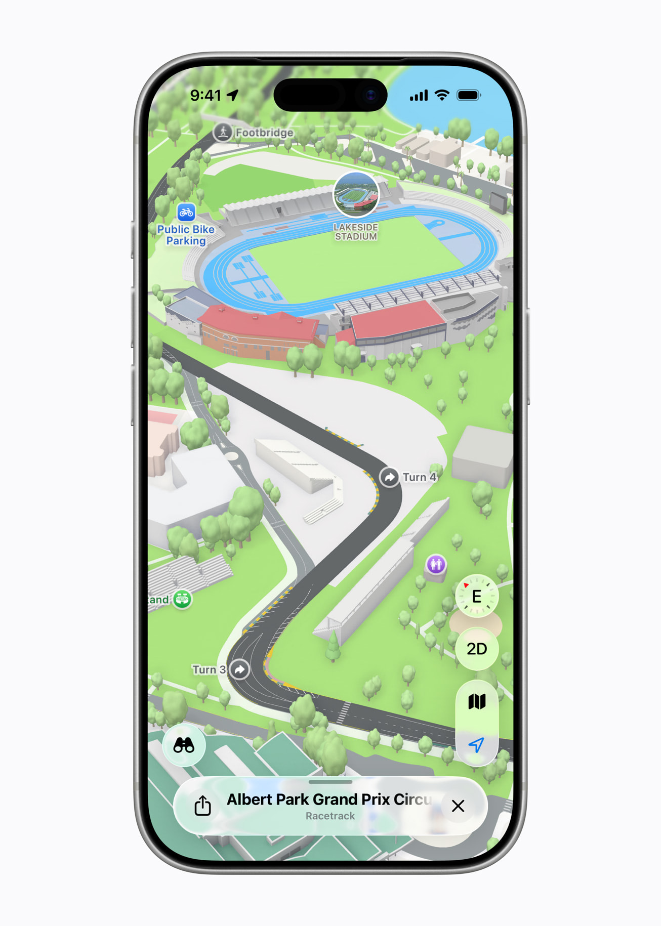 F1 in Apple Maps